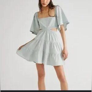 Free People Gray Women's Dress